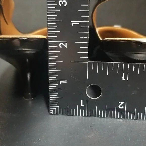 Calvin Klein Luka Patent Slingback Kitten Heel - Picture 7 of 10